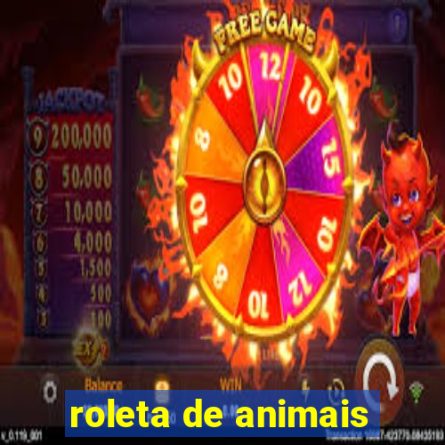 roleta de animais